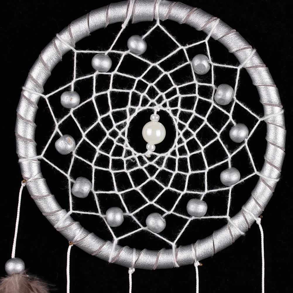 Handmade Feather Dream Catcher Hanging Decor