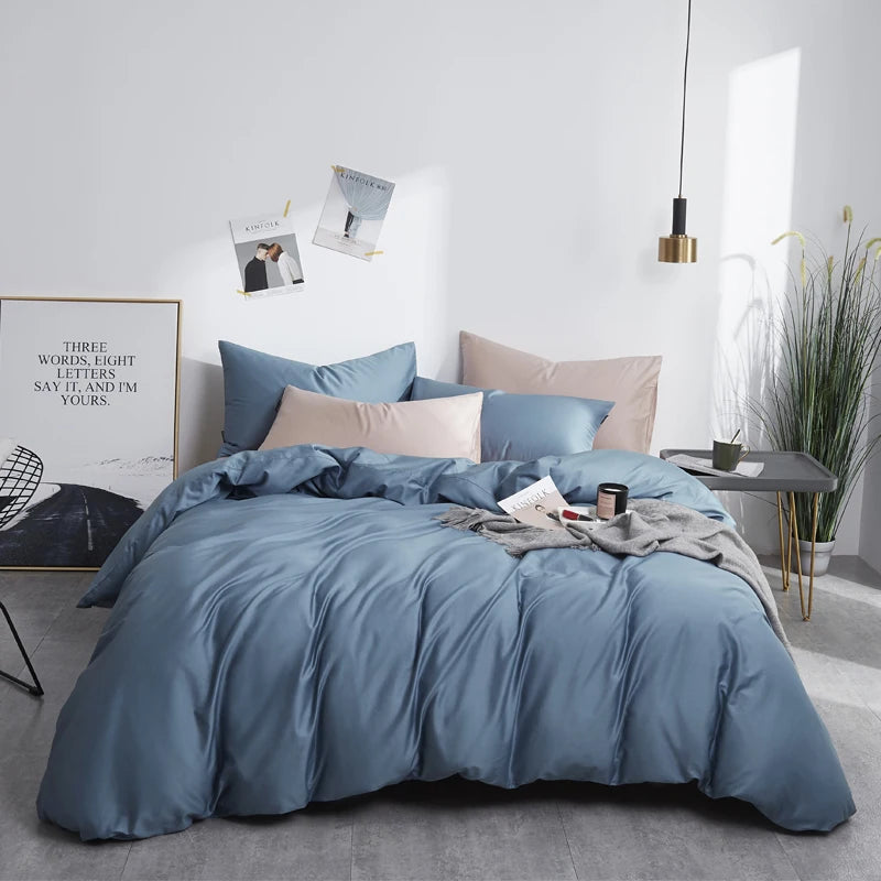Silky Egyptian Cotton Bedding Set