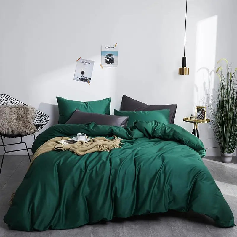 Silky Egyptian Cotton Bedding Set