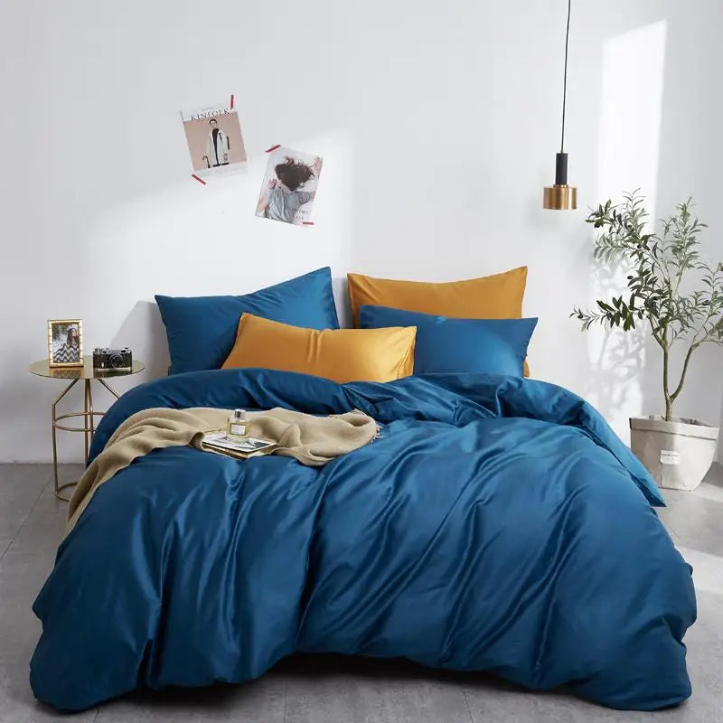 Silky Egyptian Cotton Bedding Set