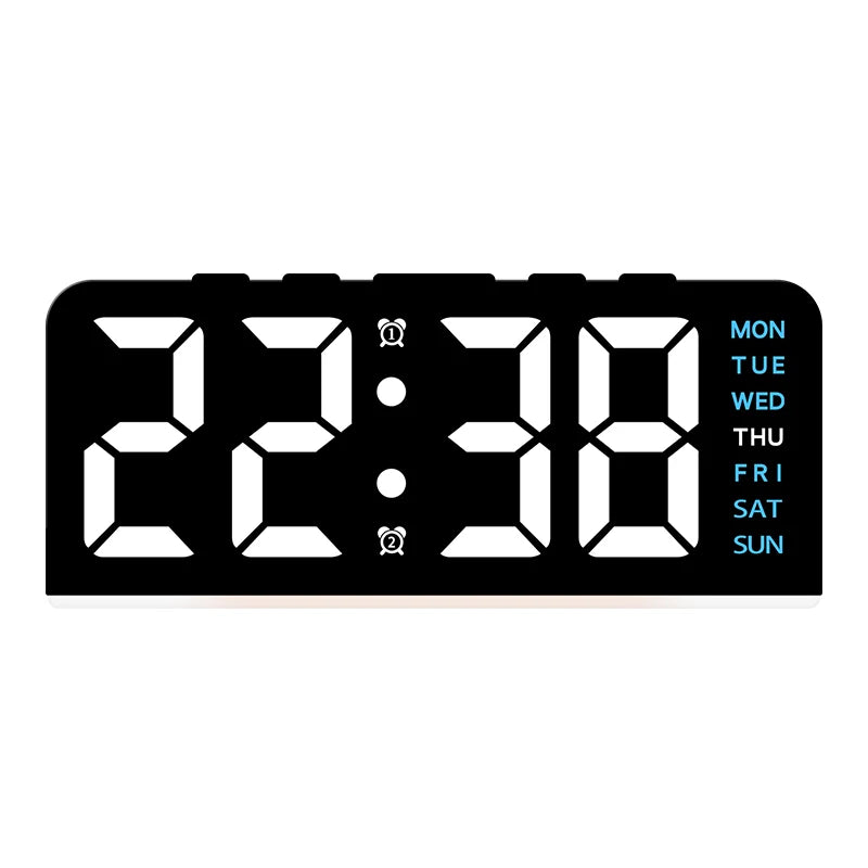 USB LED Alarm Clock with Mood Light