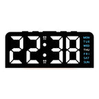 USB LED Alarm Clock with Mood Light