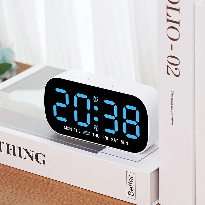 USB LED Digital Alarm Clock