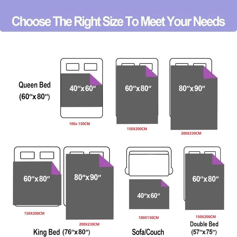 Waterproof Reversible Sofa & Bed Blanket