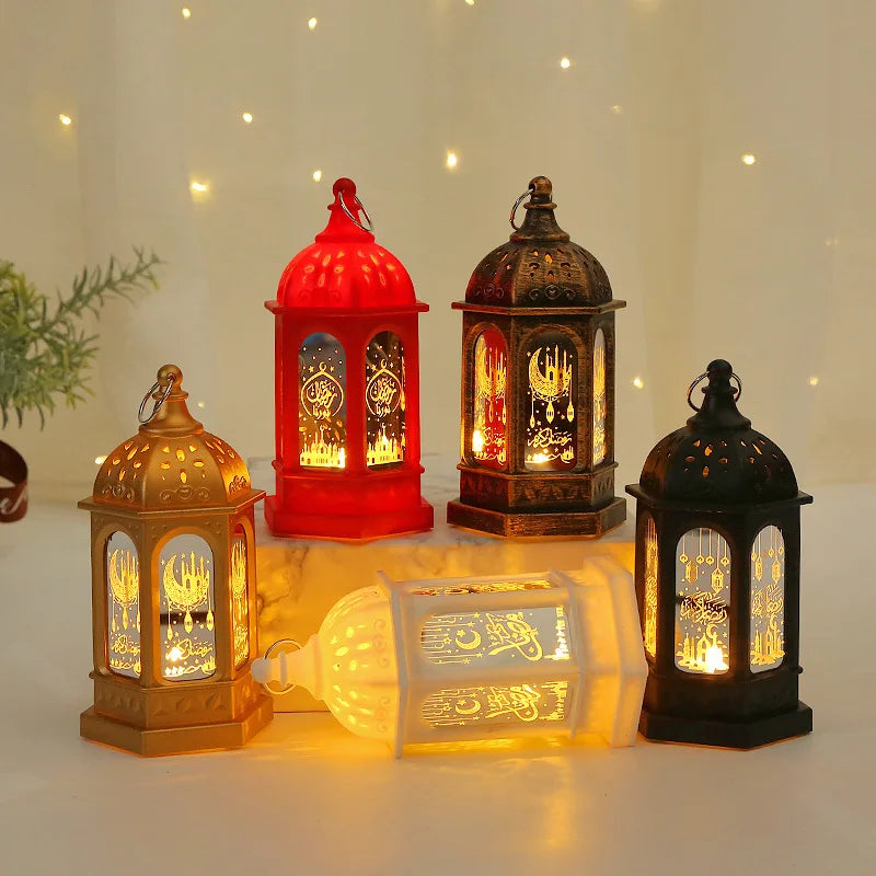 LED Star Moon Ramadan Lantern Lamp