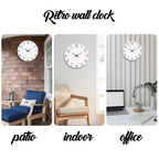 Modern Wooden Silent Wall Clock