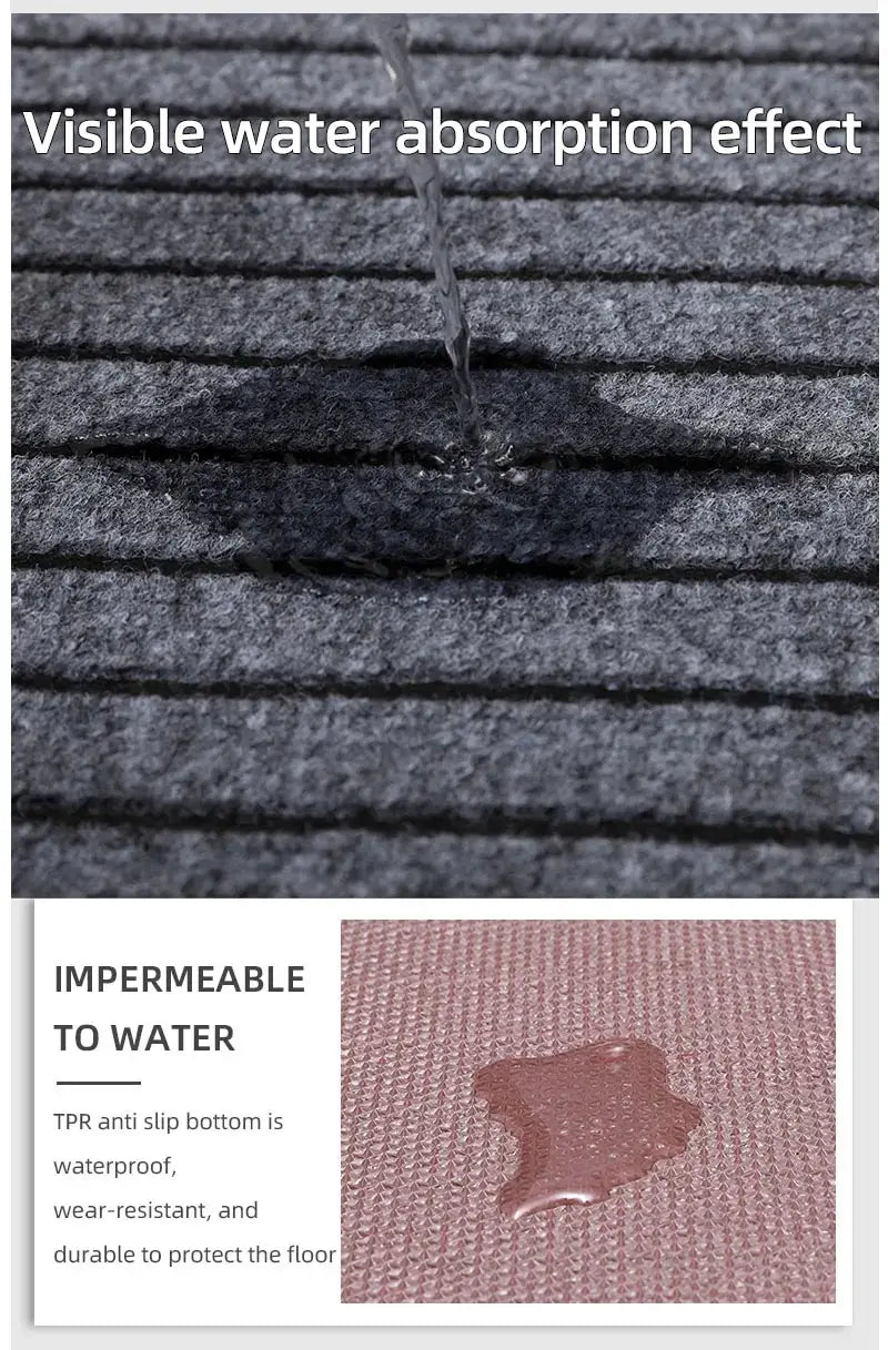 Modern Non-Slip Square Floor Mat