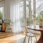 White Sheer Curtains