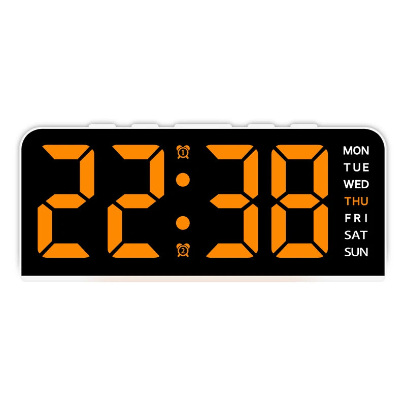 USB LED Alarm Clock with Mood Light