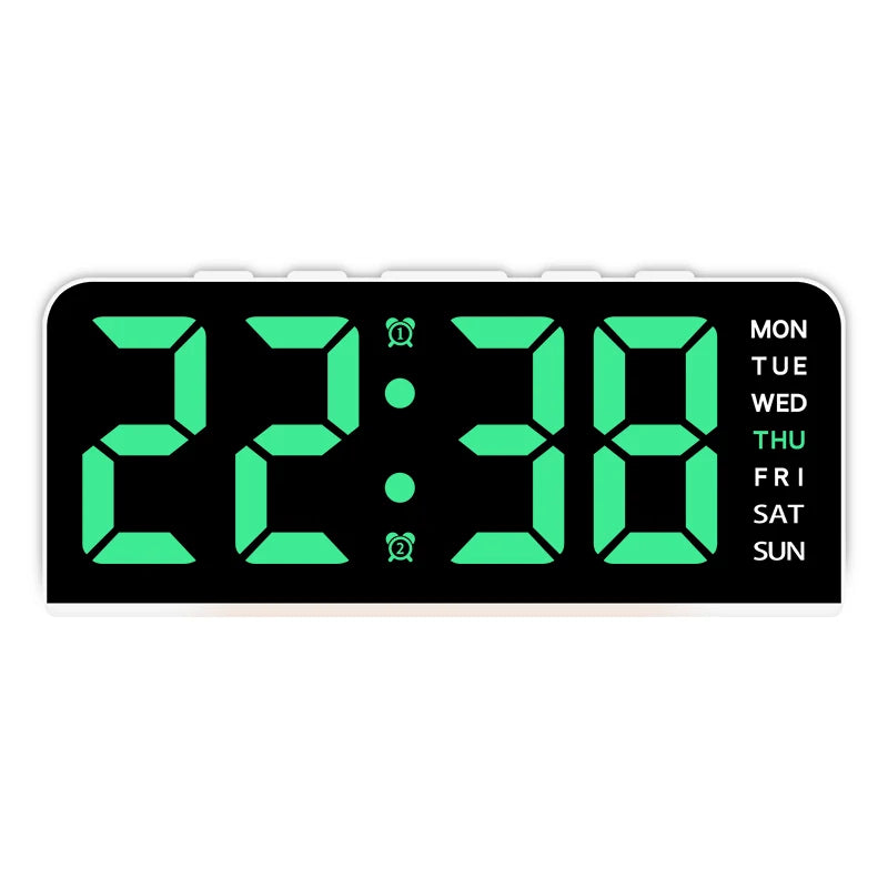 USB LED Alarm Clock with Mood Light