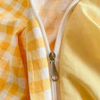Plaid Duvet Cover (Skin-Friendly, Double-Sided)