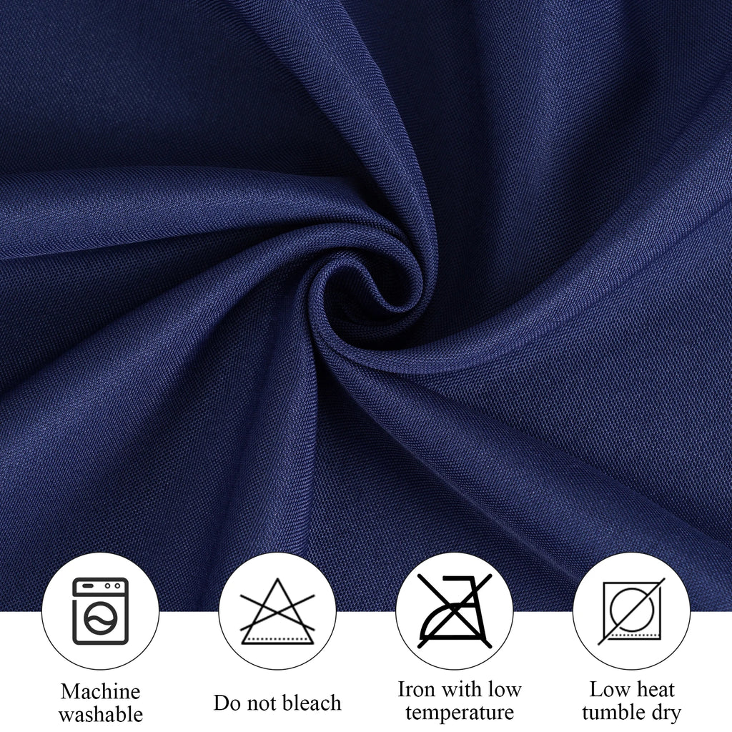 Solid Color Round Tablecloth
