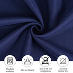 Solid Color Round Tablecloth