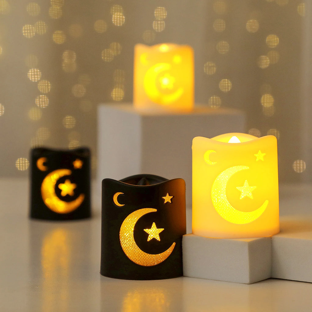 LED Star Moon Ramadan Lantern Lamp