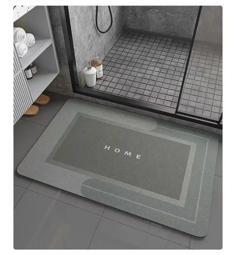 Quick-Dry Anti-Slip Bathroom Floor Mat