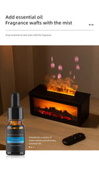 Fireplace Flame Aroma Diffuser Humidifier