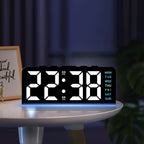 USB LED Alarm Clock with Mood Light