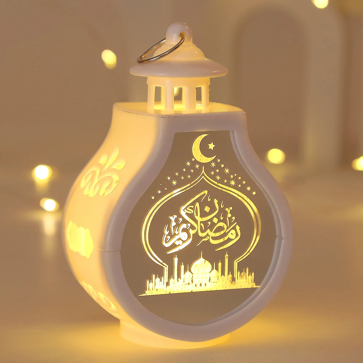 LED Star Moon Ramadan Lantern Lamp
