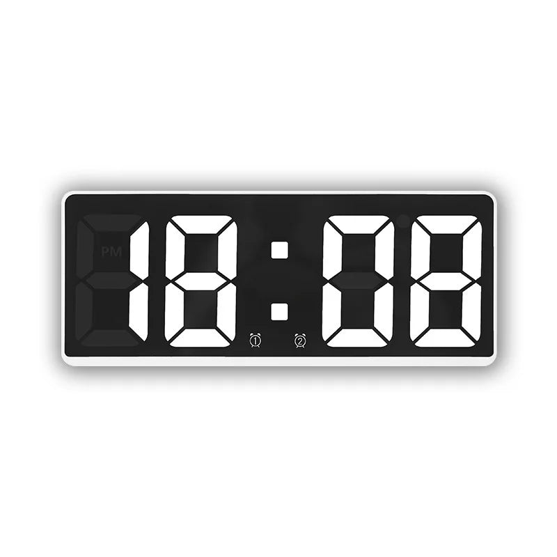 Voice Control LED Digital Alarm Clock