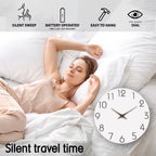 Modern Wooden Silent Wall Clock