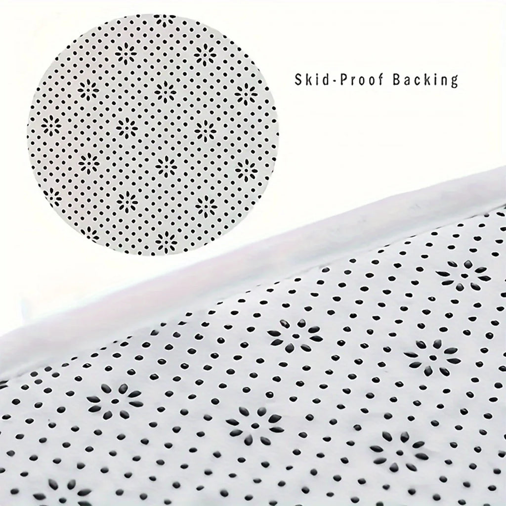 Furry Anti-Slip Bathroom Floor Mat