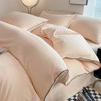 Solid Color Bedding Set (Simple Style)