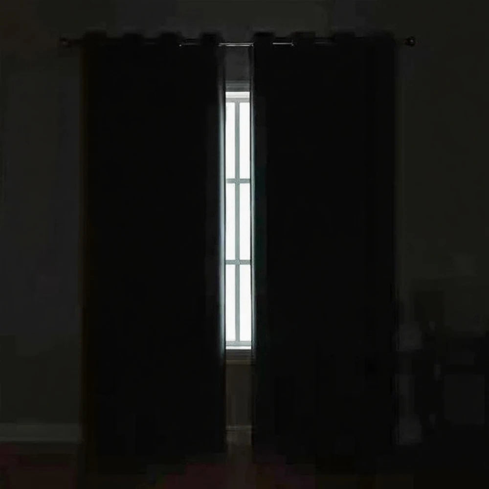Blackout Thermal Curtains with Noise Reduction