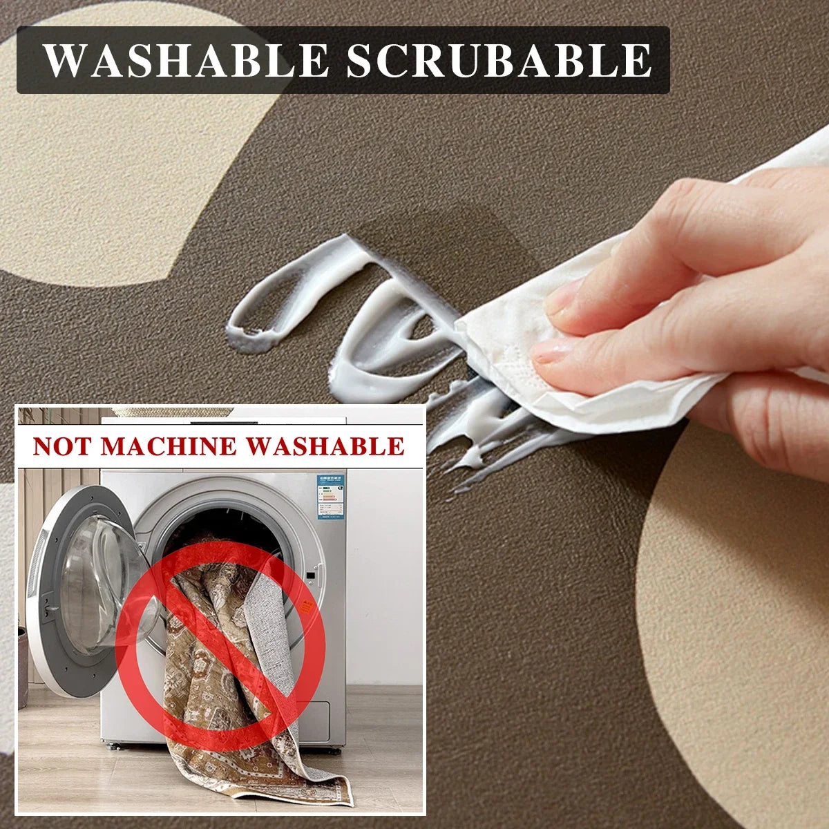 Quick-Dry Anti-Slip Bathroom Rug