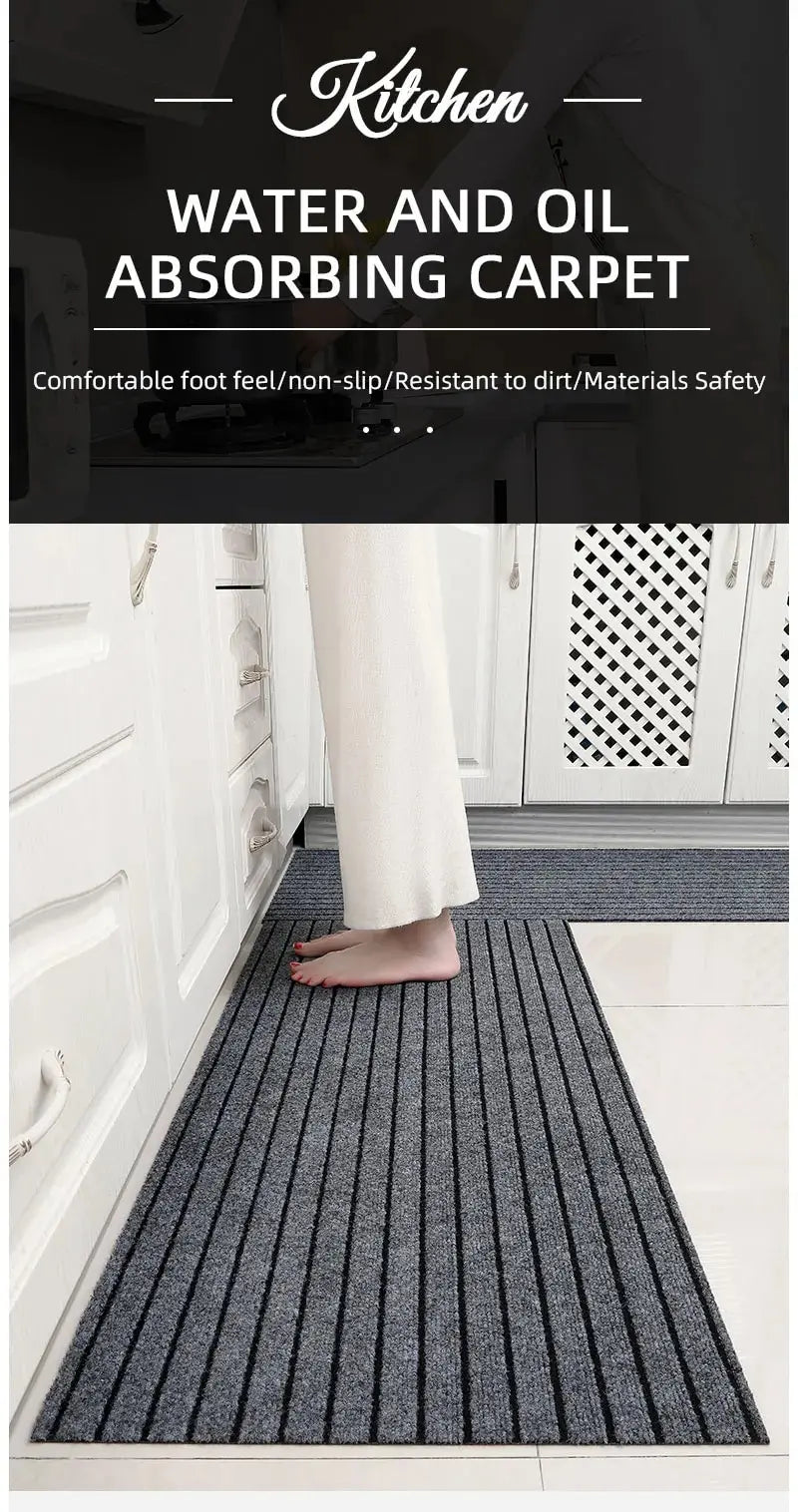 Modern Non-Slip Square Floor Mat
