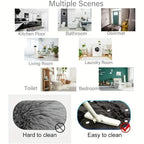 French Cream Non-Slip Area Rug