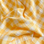 Plaid Duvet Cover (Skin-Friendly, Double-Sided)