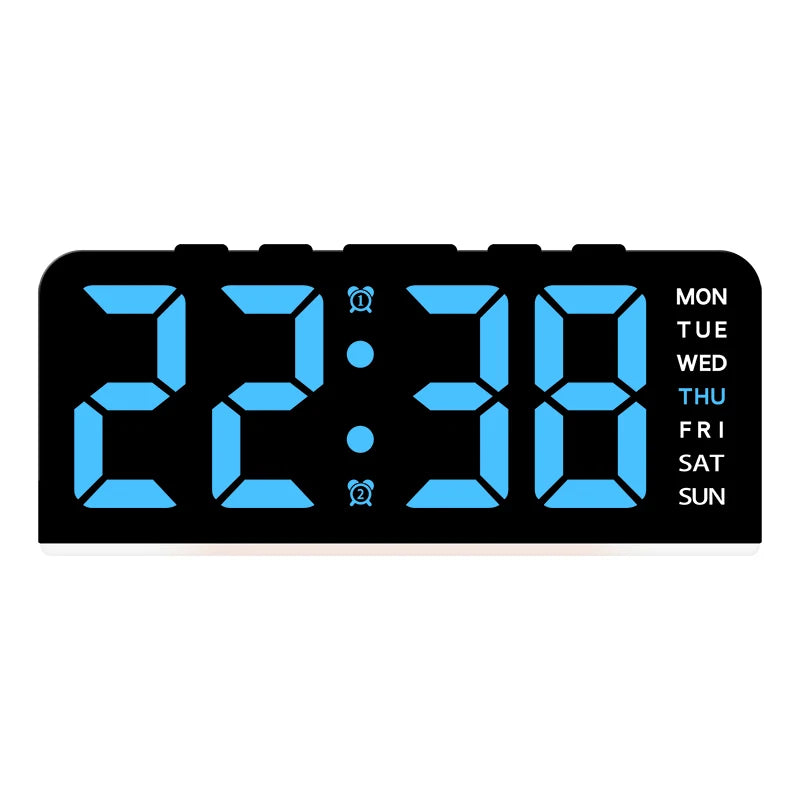 USB LED Alarm Clock with Mood Light