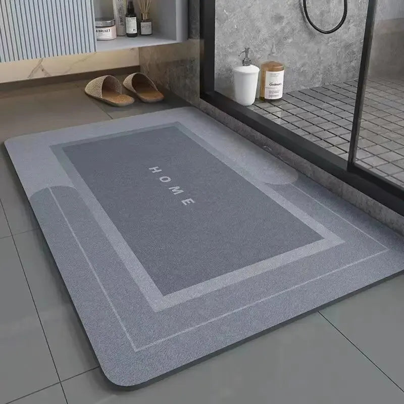 Quick-Dry Anti-Slip Bathroom Floor Mat