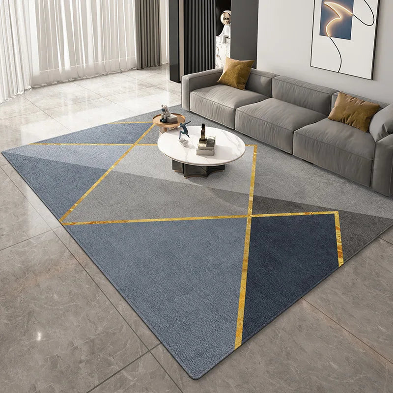 Modern Minimalist Washable Area Rug