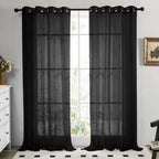 White Sheer Curtains