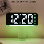 USB LED Alarm Clock with Mood Light