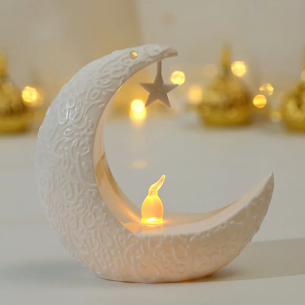 LED Star Moon Ramadan Lantern Lamp