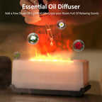 Flame Aroma Humidifier Diffuser