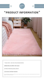 Nordic Tie-Dye Long Pile Area Rug