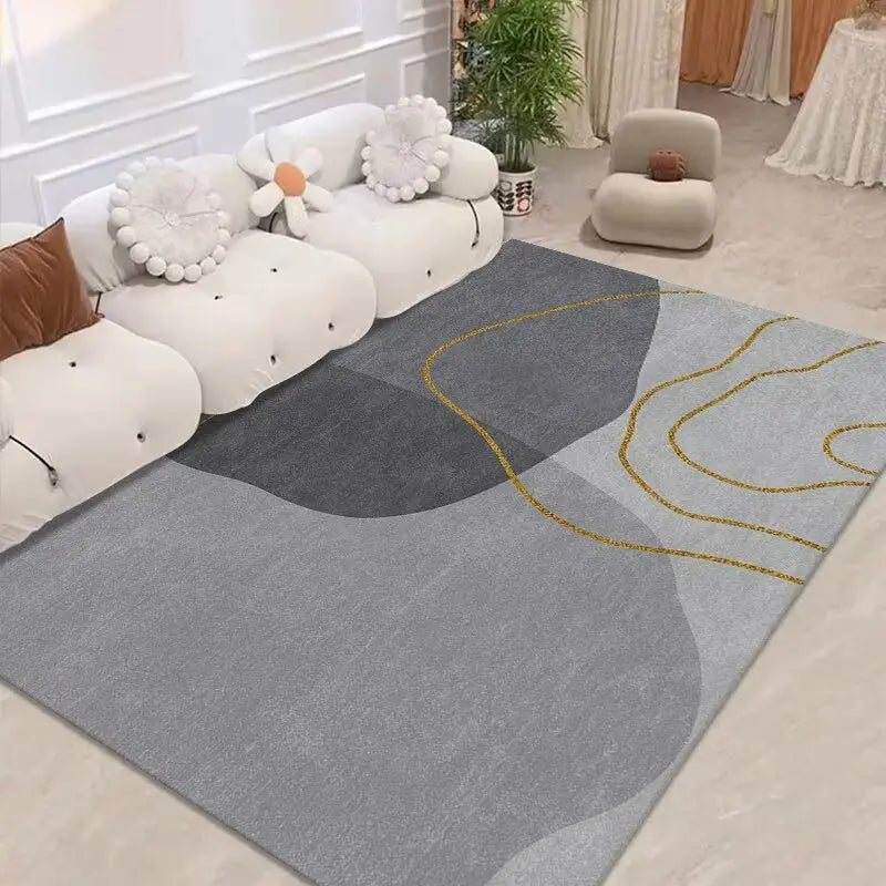 Modern Minimalist Washable Area Rug
