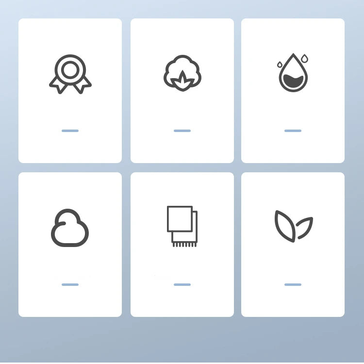 2-Pack Thick Cotton Absorbent Towels