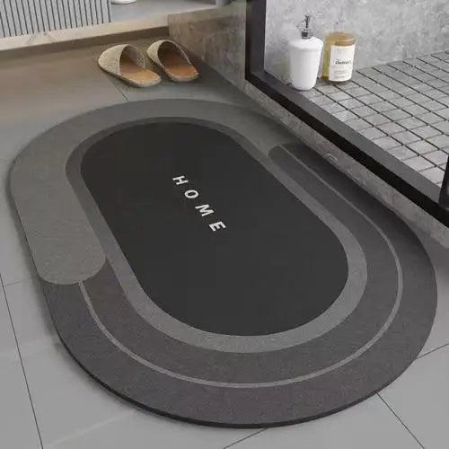 Quick-Dry Anti-Slip Bathroom Floor Mat
