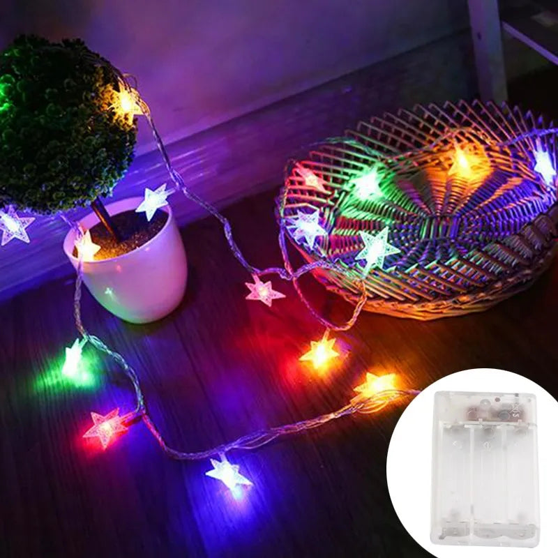 LED Star Fairy String Lights