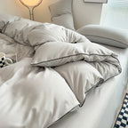 Solid Color Bedding Set (Simple Style)