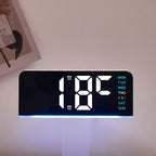 USB LED Alarm Clock with Mood Light