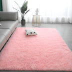 Nordic Tie-Dye Long Pile Area Rug