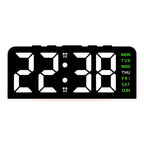 USB LED Alarm Clock with Mood Light