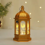 LED Star Moon Ramadan Candle Lamp