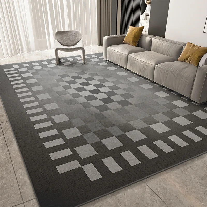 Modern Minimalist Washable Area Rug