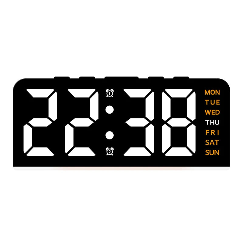 USB LED Alarm Clock with Mood Light